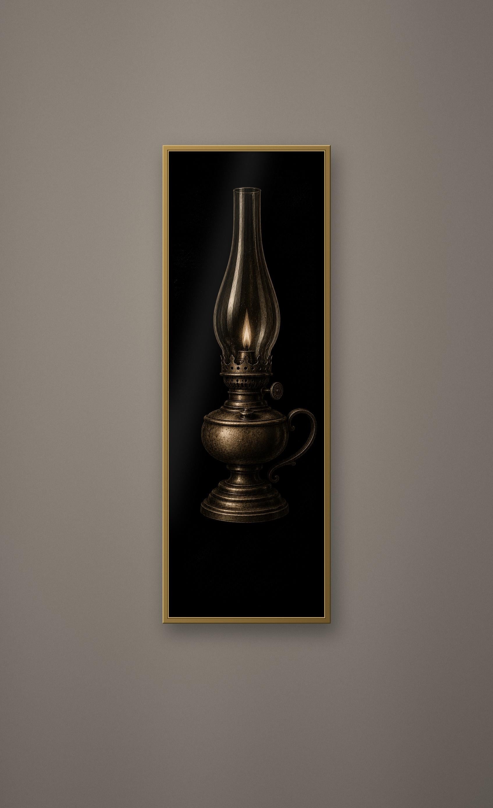 Whalebone Curiosities: Dark Academia Wall Art | Gothic Relics, Printable Digital Download | Sperm Oil Lamp, Whale Themed Illustrations