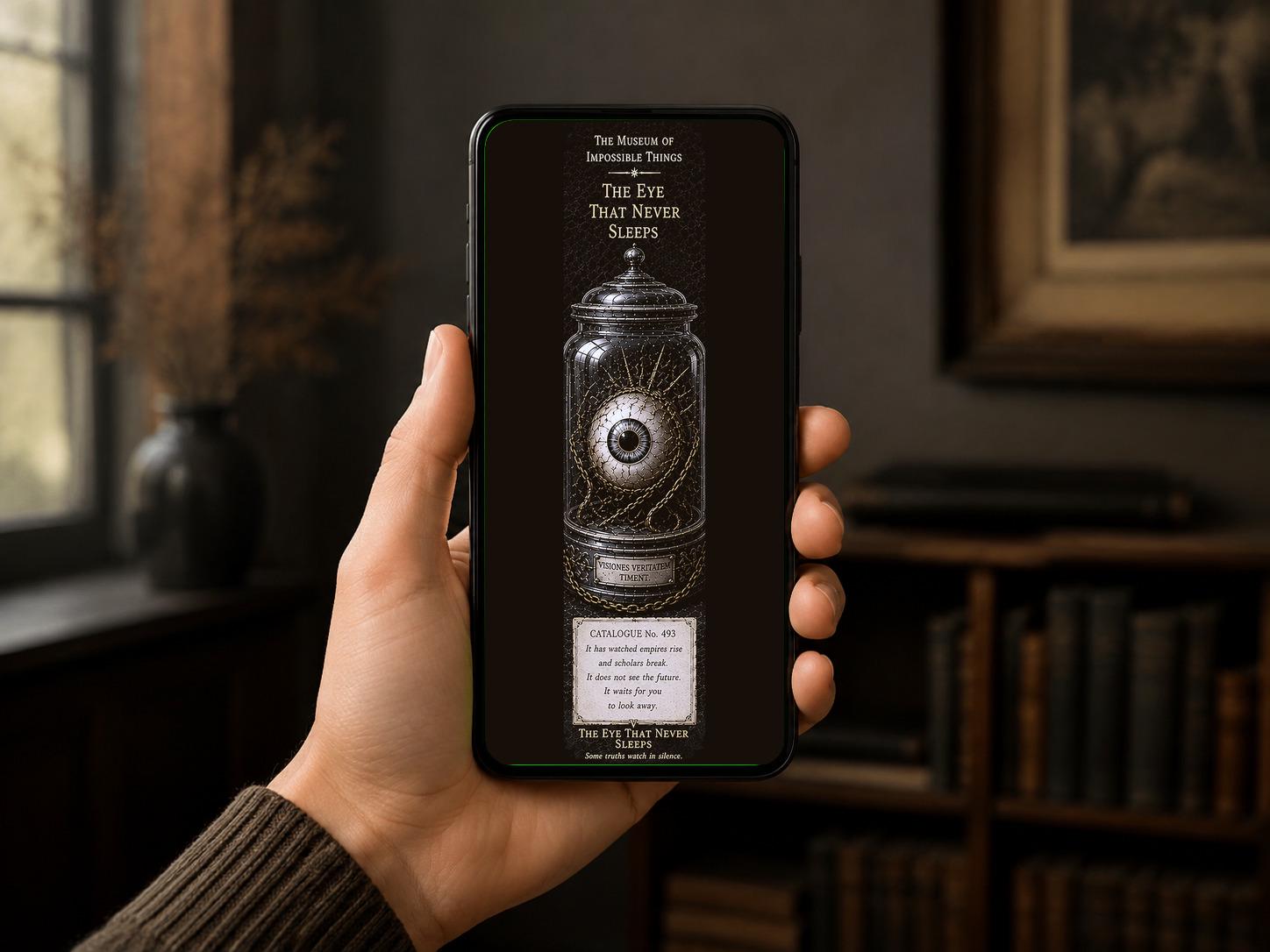 The Bones That Sang At Midnight, Dark Academia Lock Screen | Gothic Phone Wallpaper | Digital Download Bundle