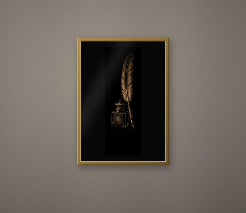 The Cartographer’s Cabinet — Gothic Wall Art Collection | Digital Download
