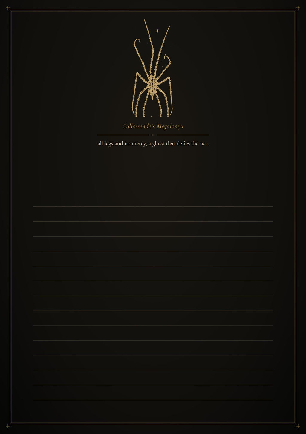 Abyssal Bestiary: Deep Sea Creatures, Dark Academia | Gothic Junk Journal Pages | Printable Insert