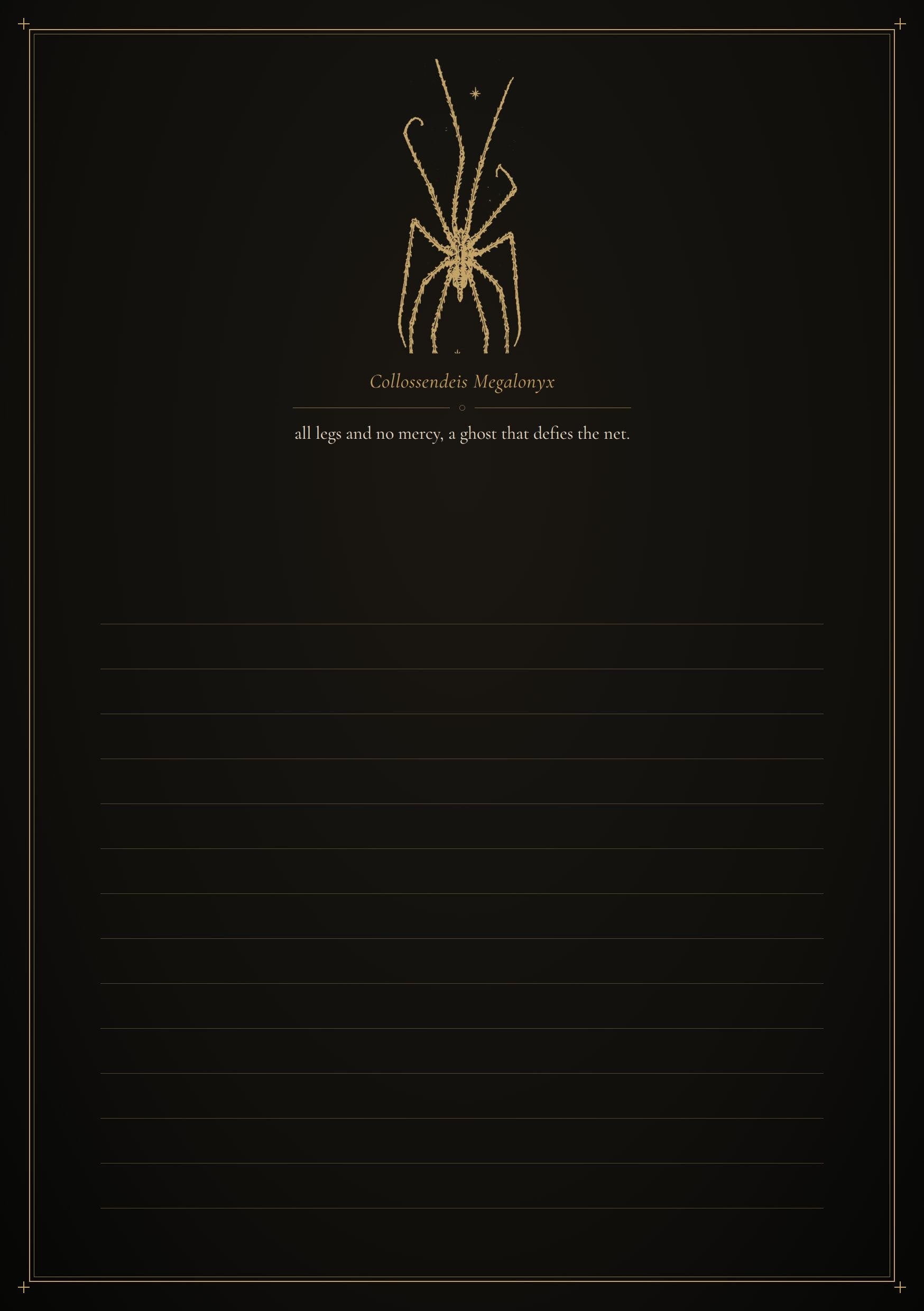 Abyssal Bestiary: Deep Sea Creatures, Dark Academia | Gothic Junk Journal Pages | Printable Insert