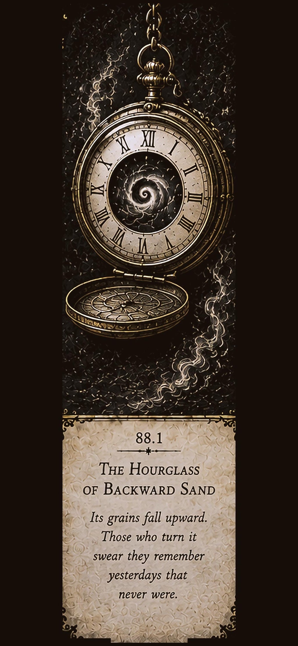 Chronological Anomalies Lock Screen | Dark Academia Wallpaper, Occult Gold Details | Five Designs, Instant Download