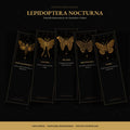 Lepidoptera Nocturna Printable Bookmarks | Dark Academia Moth Bookmark Set | Victorian Naturalist Specimen Digital Download