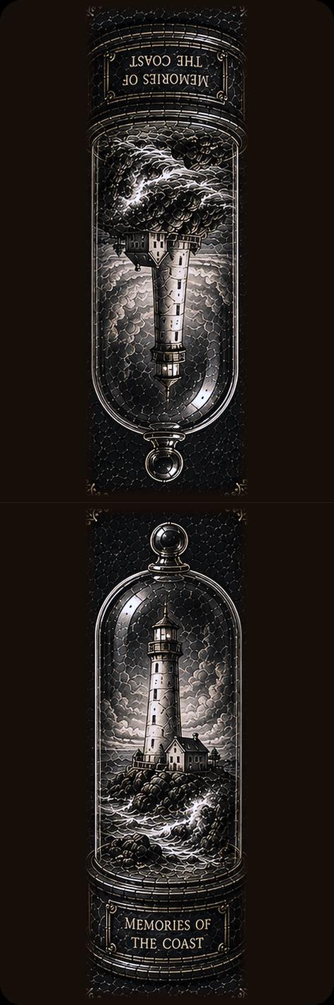 The Echoes of Devotion Bookmark | Dark Academia Set of 5 | Standard or Magnetic | Gothic Cabinet of Curiosities