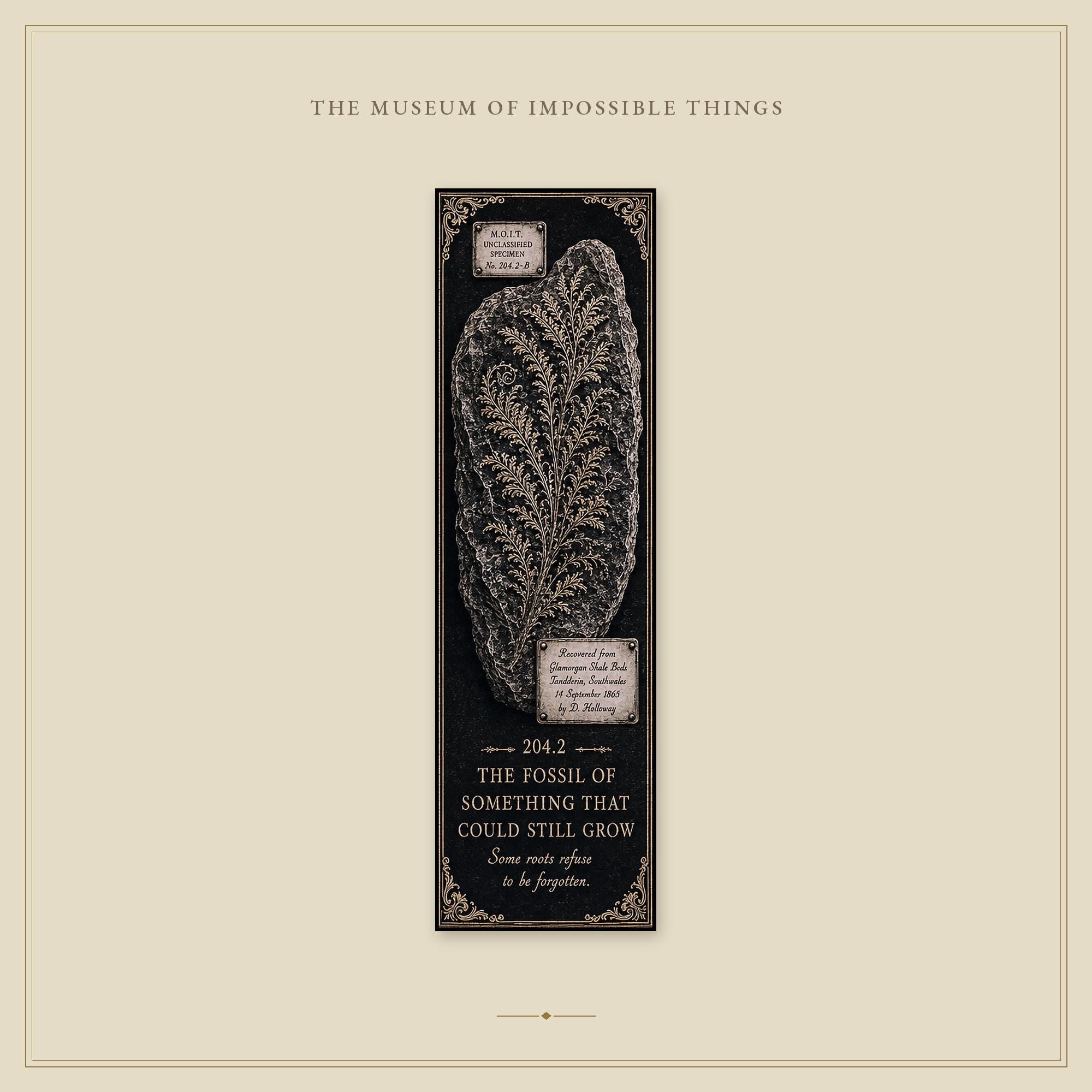 Unclassified Specimens Bookmark | Dark Academia Set of 5 | Standard or Magnetic | Gothic Cabinet of Curiosities