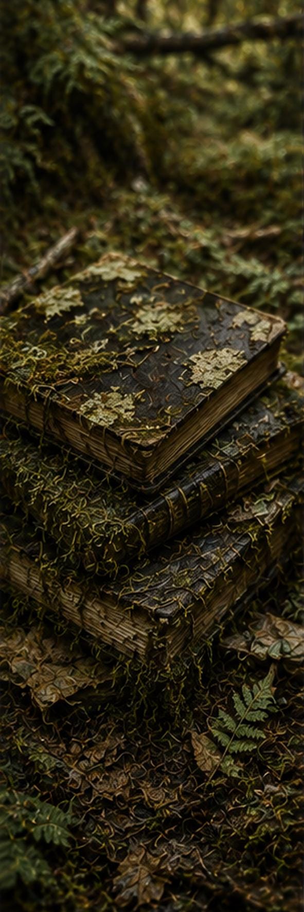 Goblincore Bookmarks Set | Dark Cottagecore Woodland Botanicals (Digital Download)