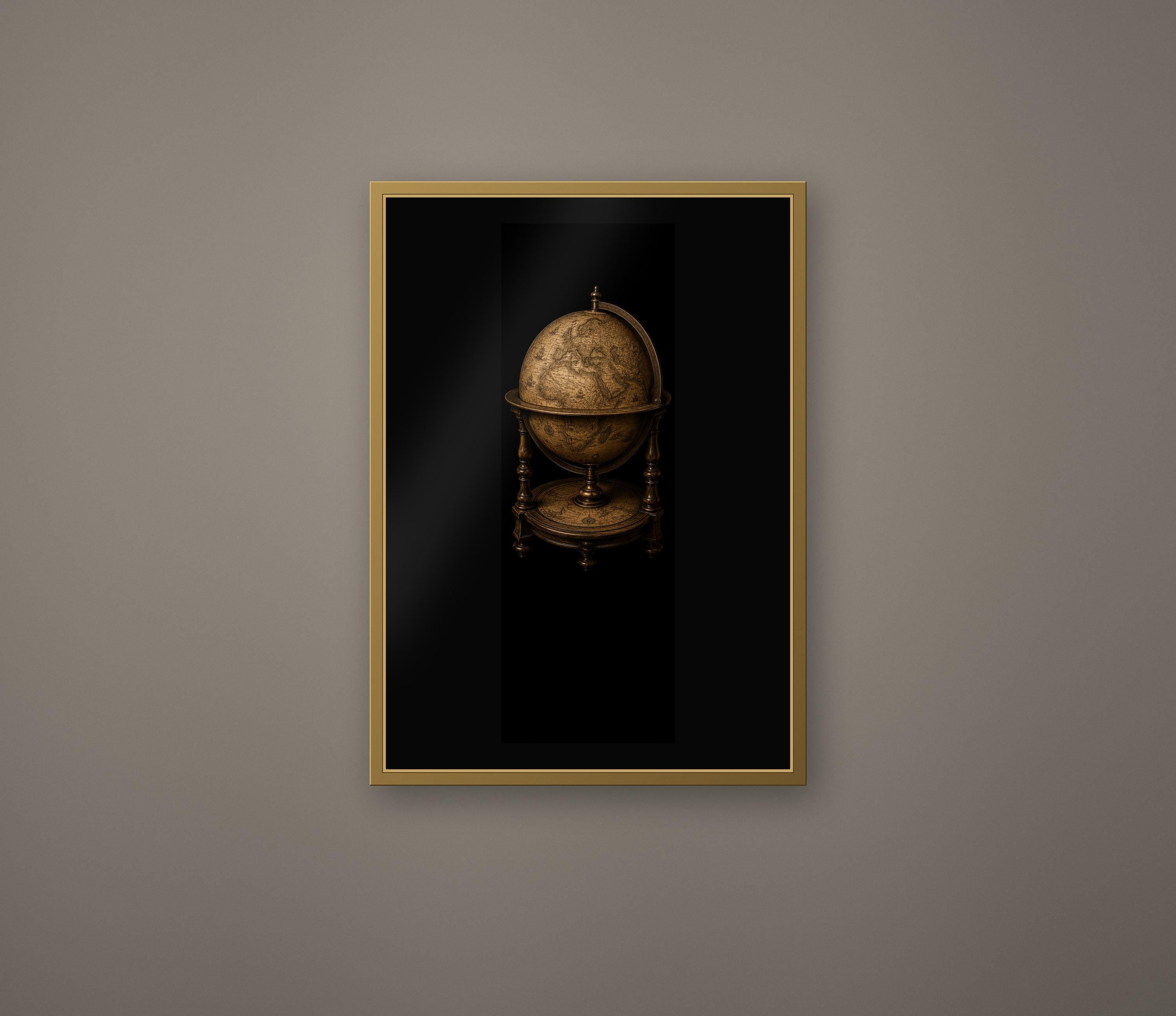 The Cartographer’s Cabinet — Gothic Wall Art Collection | Digital Download