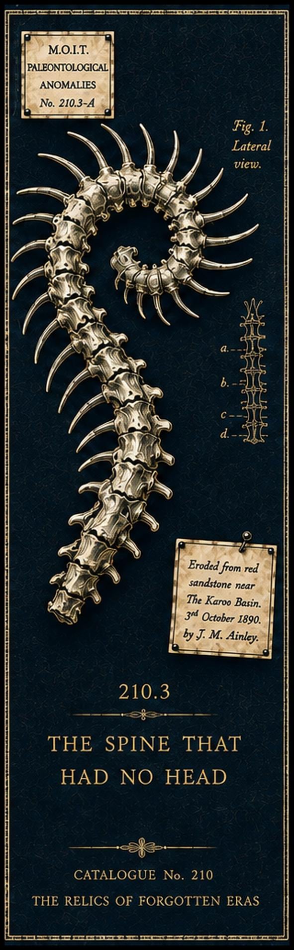 Relics of Forgotten Eras, Dark Academia Printable Bookmarks | Gothic Cabinet Curiosities | Antique Gold Memento Mori