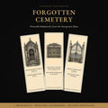 Funerary Monuments Forgotten Cemetery Printable Bookmarks | Dark Academia Gothic Bookmark Set | Digital Download Print & Cut