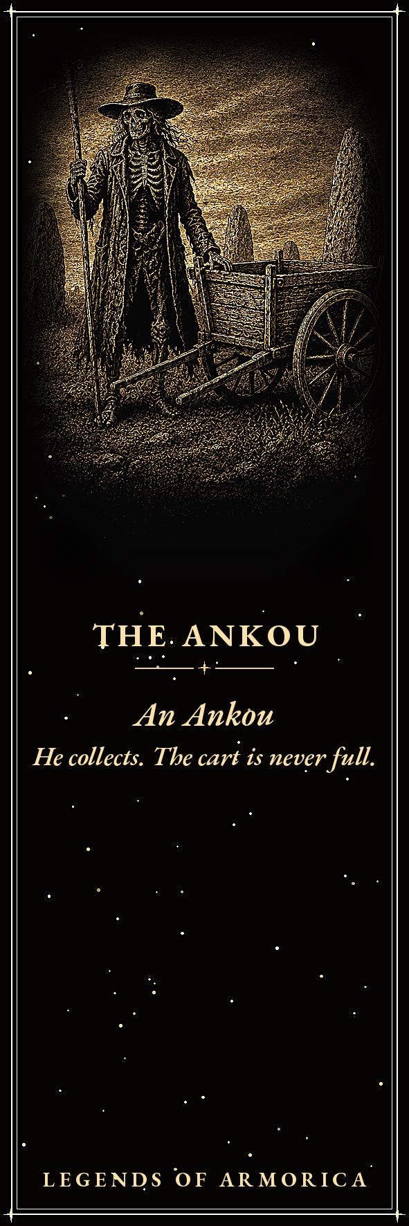 Legends of Armorica Bookmark | Dark Academia Breton Folklore Bookmark | Standard or Magnetic Page Marker