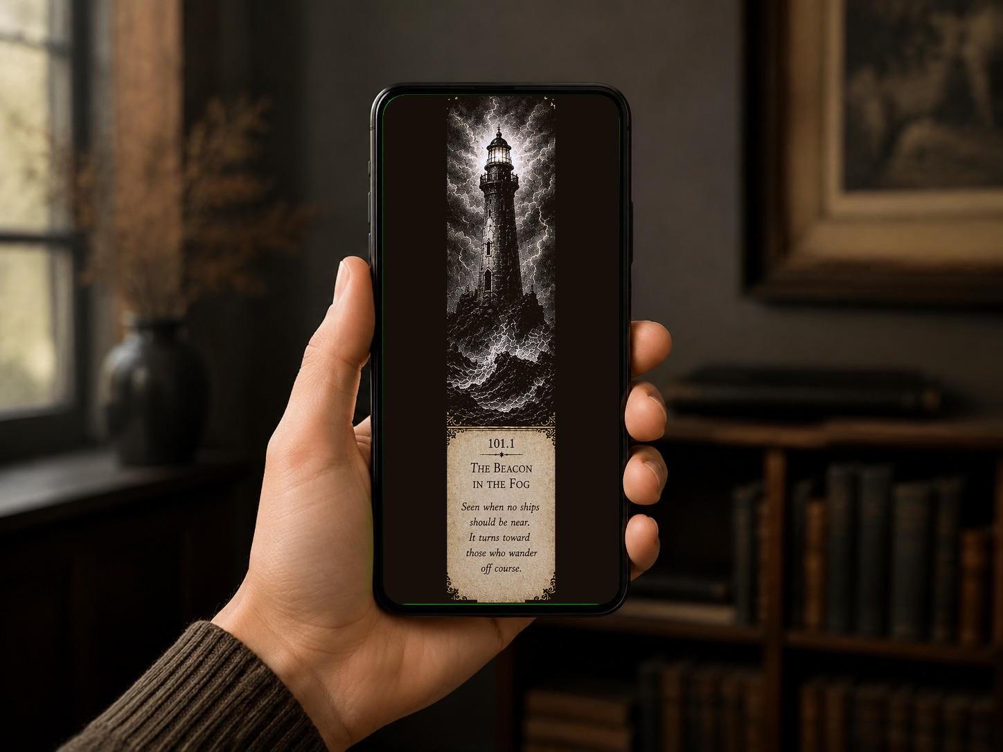 Lights That Refuse to Die - Phone Wallpaper Bundle | Dark Academia Lock Screen, Gothic Lantern Aesthetic, Digital Download