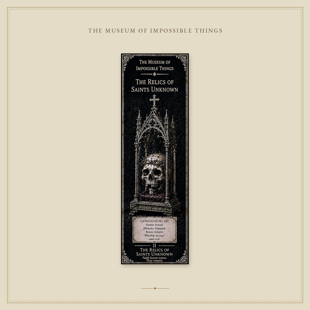 The Forbidden Wing Bookmark | Dark Academia Set of 5 | Standard or Magnetic | Gothic Cabinet of Curiosities