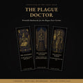 Plague Doctor Printable Bookmarks | Dark Academia Gothic Bookmark Set | Digital Download Print & Cut