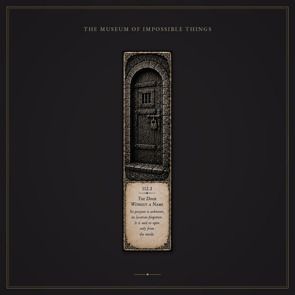 The Silent Confinement Bookmark | Dark Academia Set of 5 | Standard or Magnetic | Gothic Cabinet of Curiosities