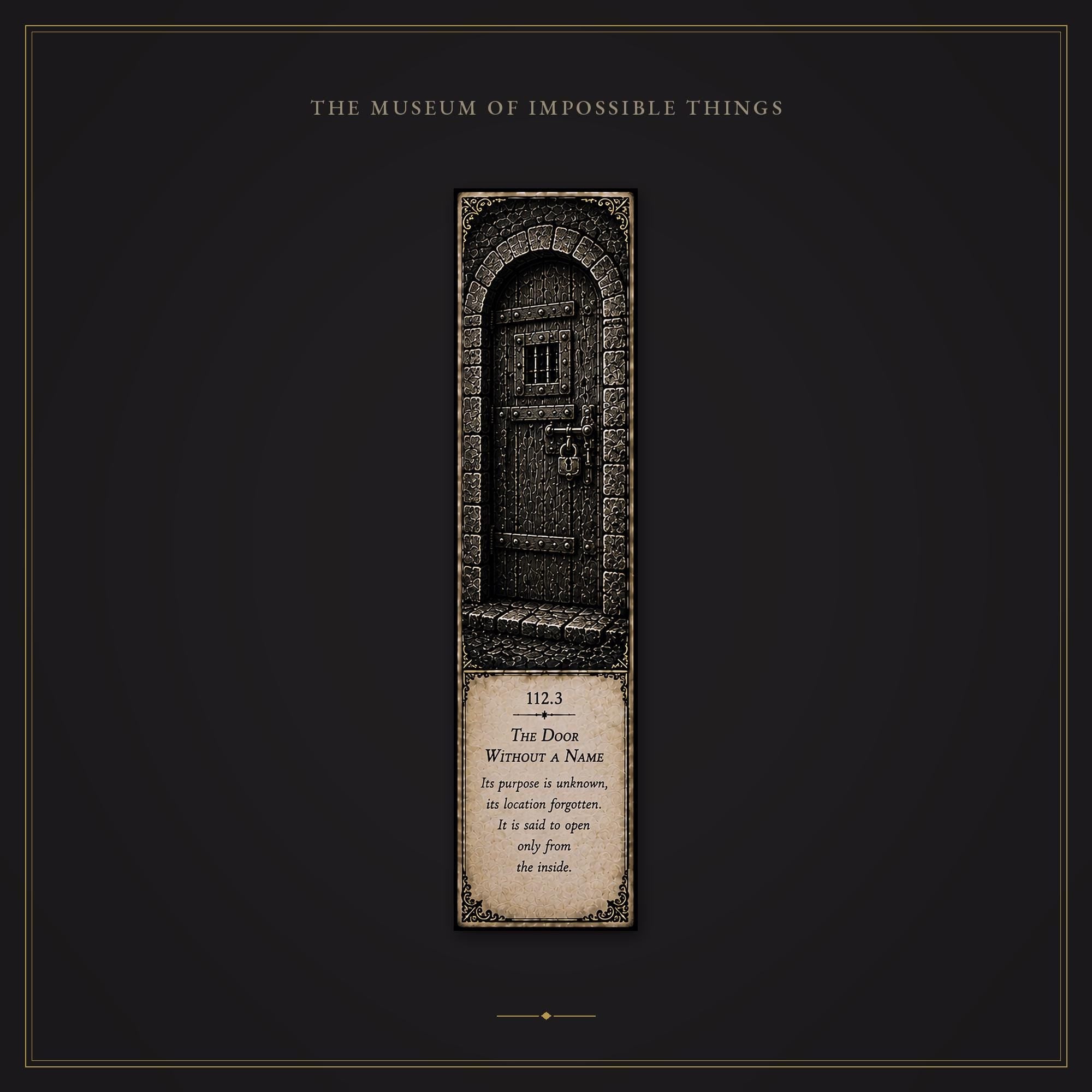 The Silent Confinement Bookmark | Dark Academia Set of 5 | Standard or Magnetic | Gothic Cabinet of Curiosities