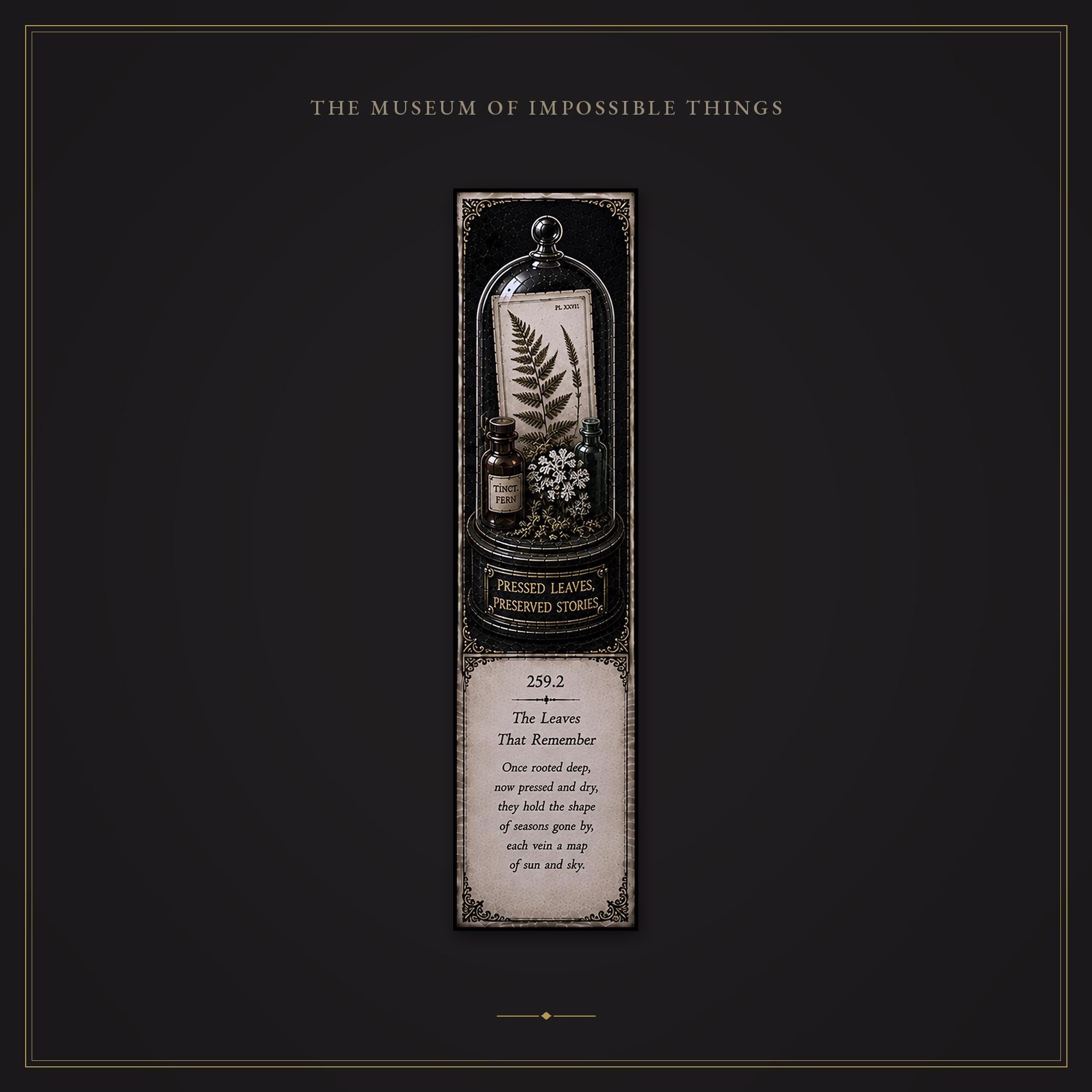 Wonders of the Wild Bookmark | Dark Academia Set of 5 | Standard or Magnetic | Gothic Cabinet of Curiosities