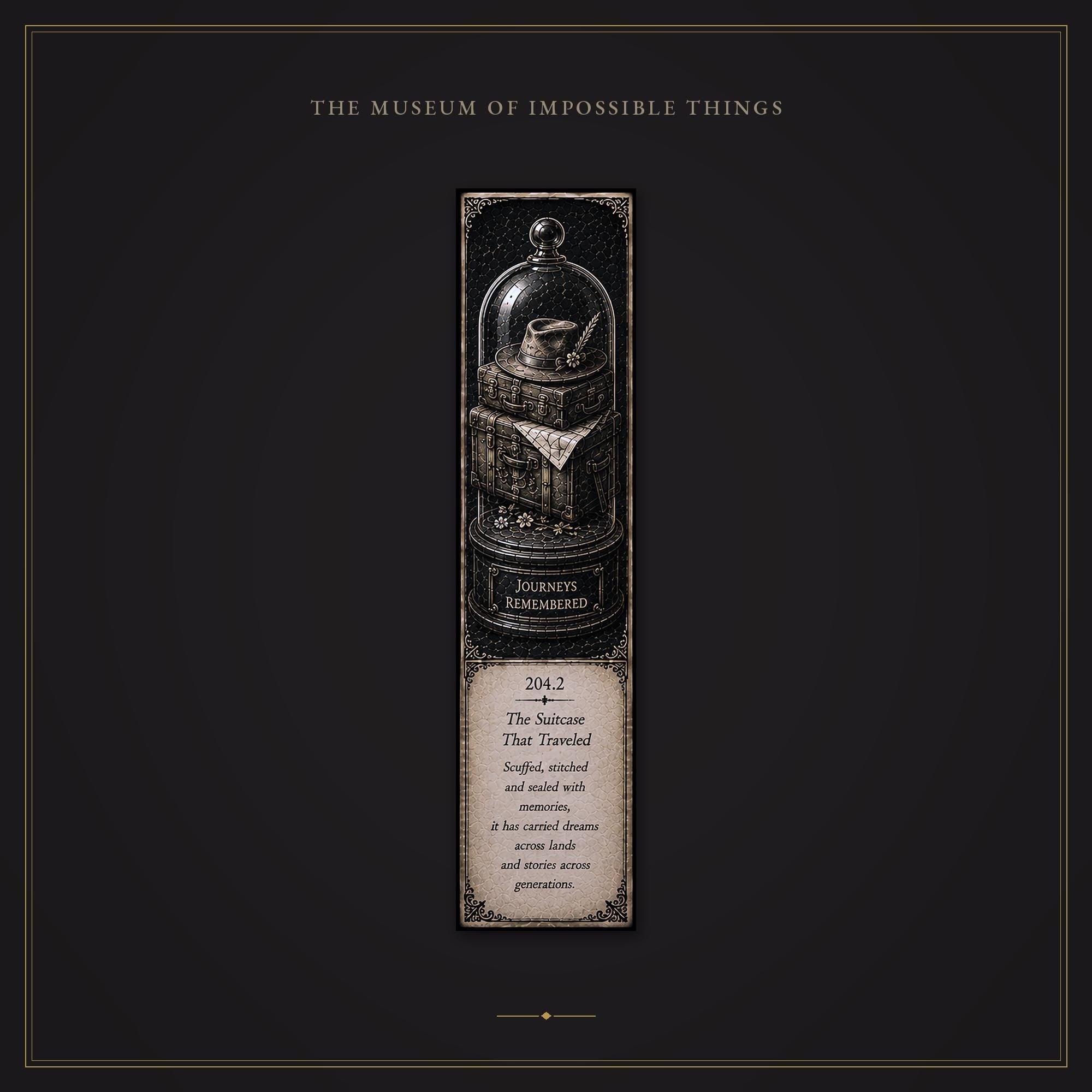 The Echoes of Devotion Bookmark | Dark Academia Set of 5 | Standard or Magnetic | Gothic Cabinet of Curiosities