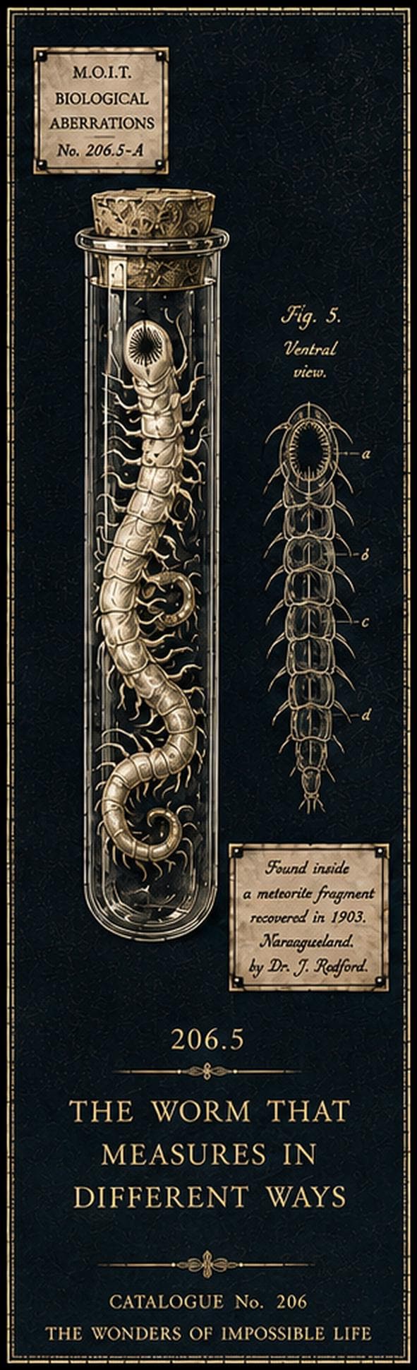 Wonders of Impossible Life Printable Bookmarks | Dark Academia, Gothic Cabinet Curiosities | Digital Download, Book Lover Gift