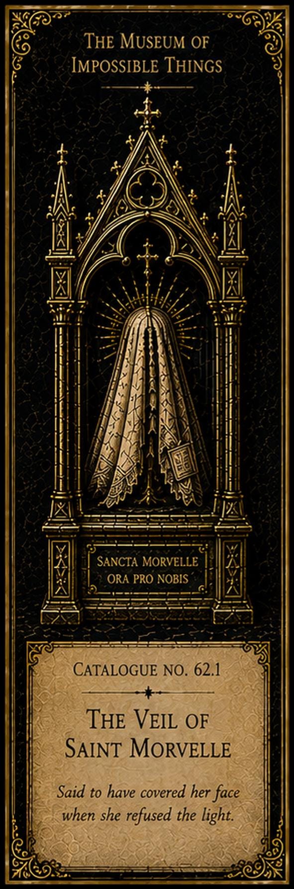 Relics Of The Saints, Dark Academia Printable Bookmarks | Gothic Curiosities | Book Lover Gifts