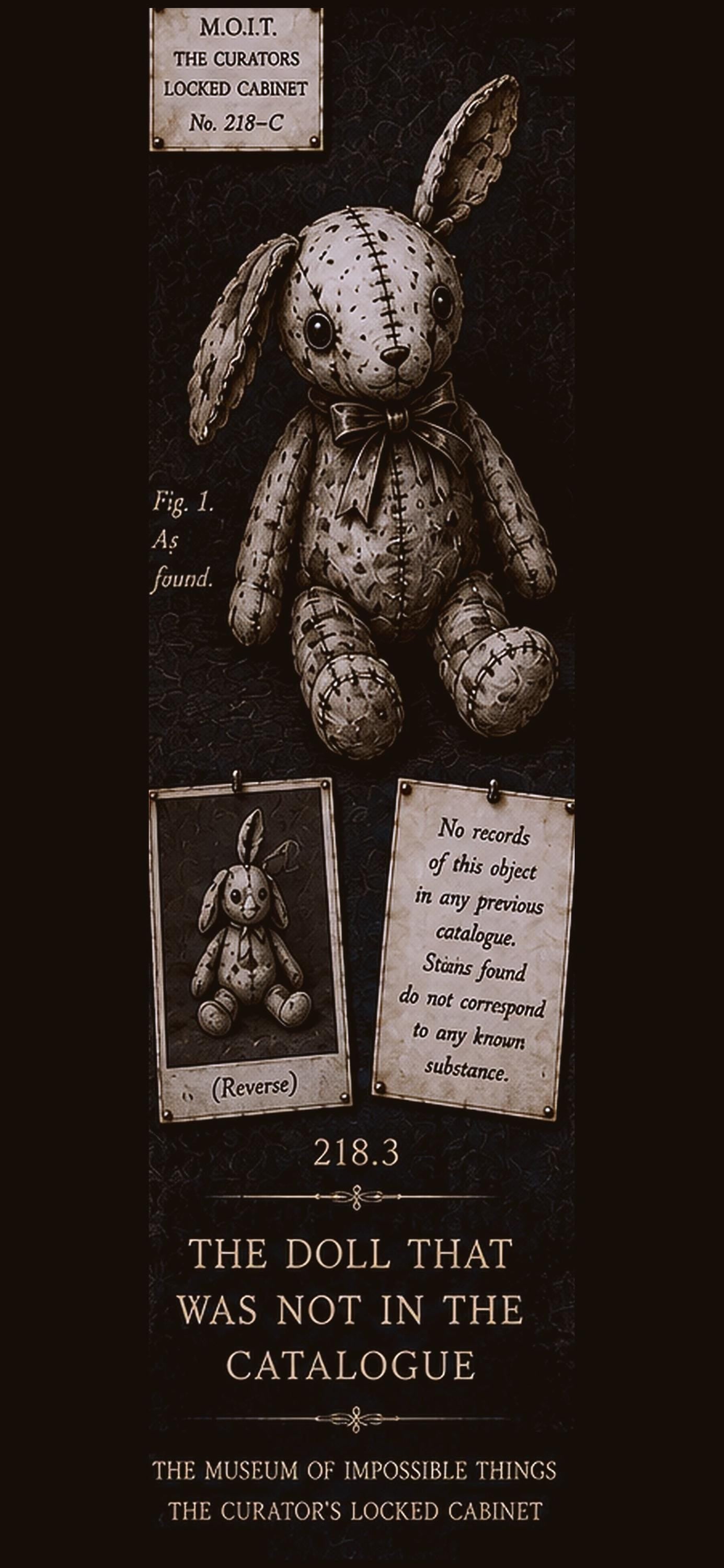 Curator's Locked Cabinet Phone Wallpaper | Dark Academia Lock Screen, Mystery Specimens Bundle