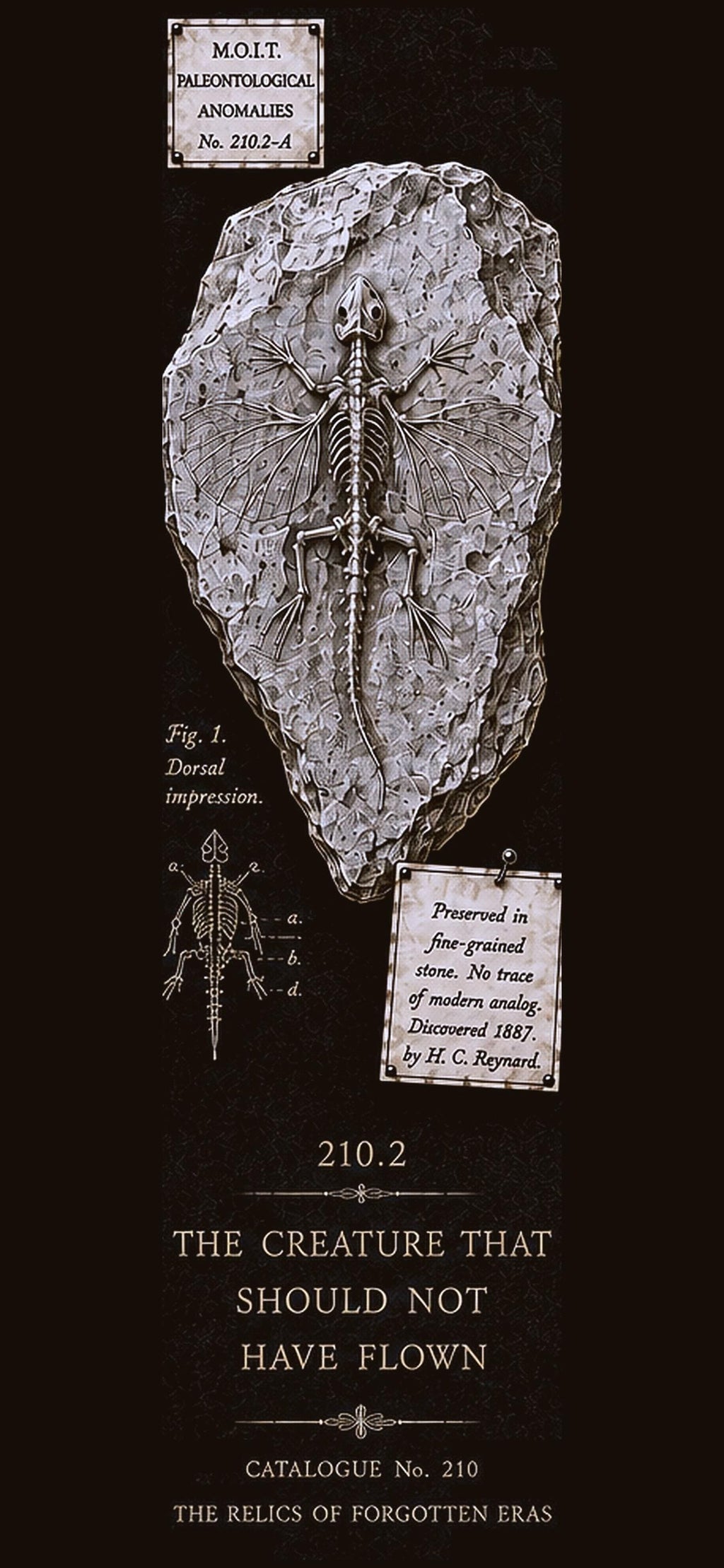 Relics of Forgotten Eras, Dark Academia Lock Screen | Specimen Collection, Gothic Phone Wallpaper, Instant Download