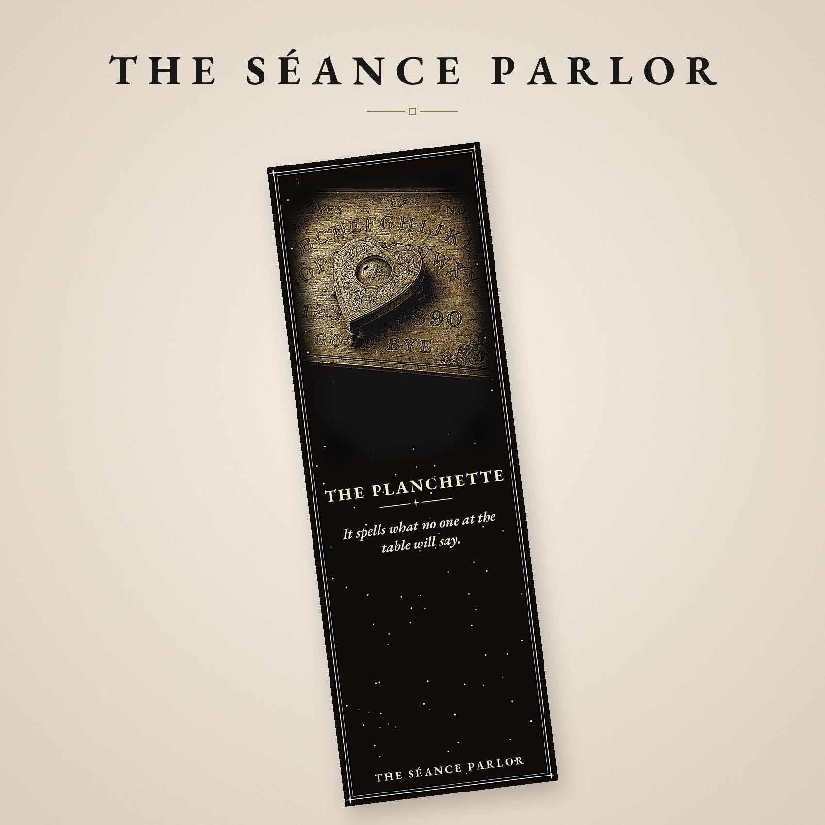 The Séance Parlor Printable Bookmarks | Victorian Occult Designs | Dark Academia | Spirit Cabinet | Digital Download