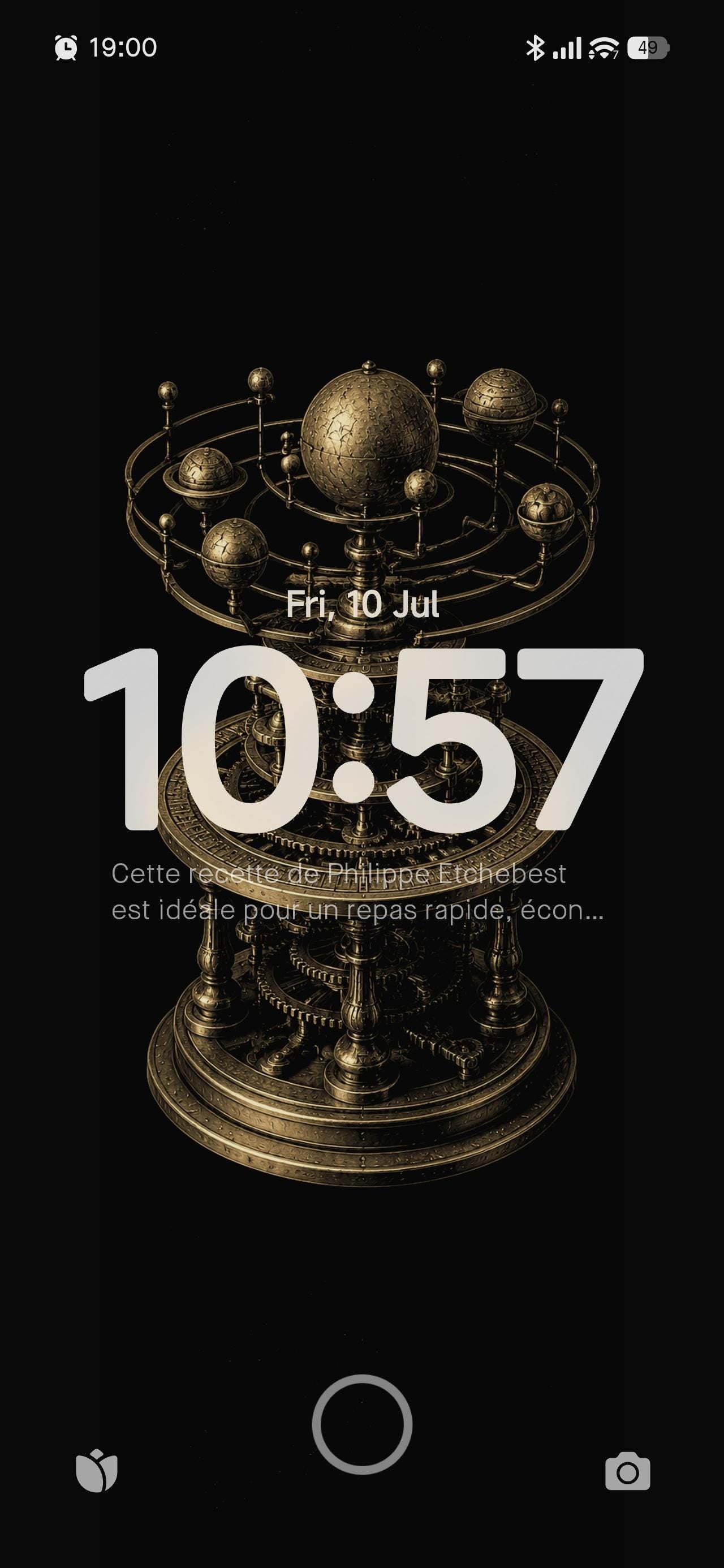 Forgotten Observatory Phone Wallpaper Bundle | Dark Academia Lock Screen | Celestial Art | Gold Black Aesthetic | Digital Download