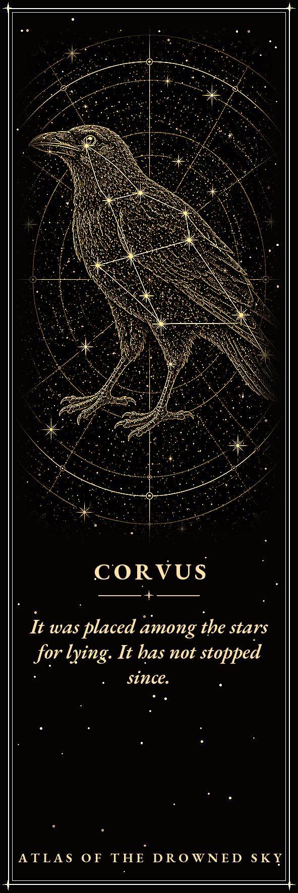 Atlas of the Drowned Sky Bookmark | Dark Academia Celestial Bookmark | Standard or Magnetic Page Marker