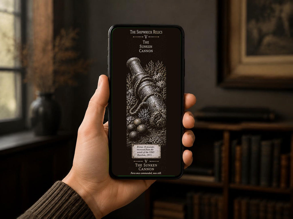 The Shipwreck Relics Phone Wallpaper Bundle | Dark Academia Lock Screen | Nautical Digital Download