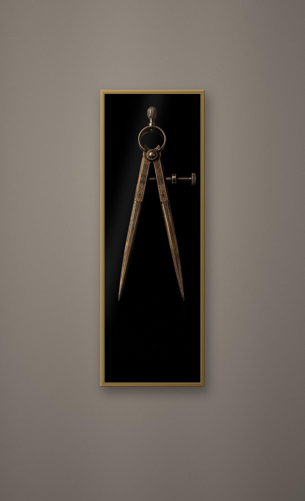 The Cartographers Cabinet: Dark Academia Wall Art | Antique Gold Black Prints | Digital Download Set