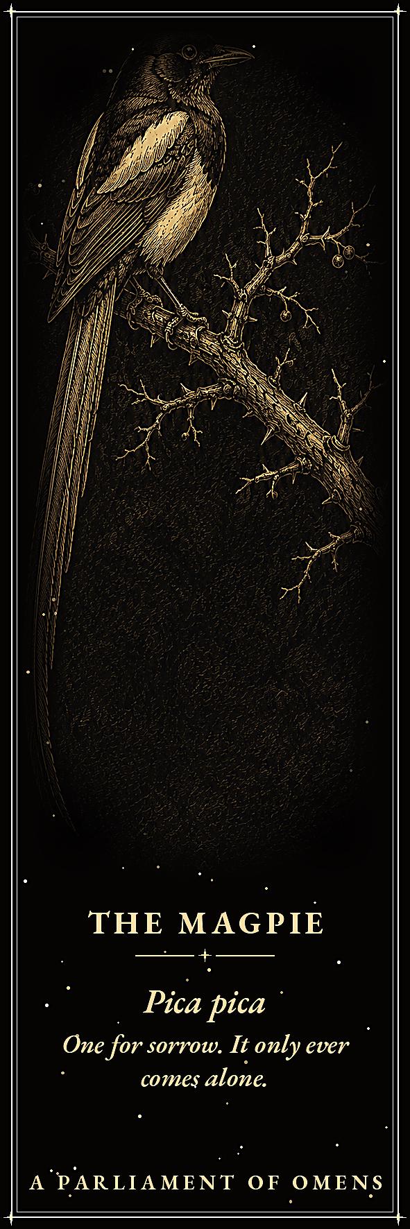Printable Bookmarks | Gothic Raven, Crow, Owl Designs (Digital Download)