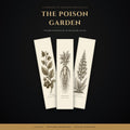 The Poison Garden Bookmarks Printable | Botanical Dark Academia Bookmarks | Gothic Plant Illustration | Digital Download Print & Cut
