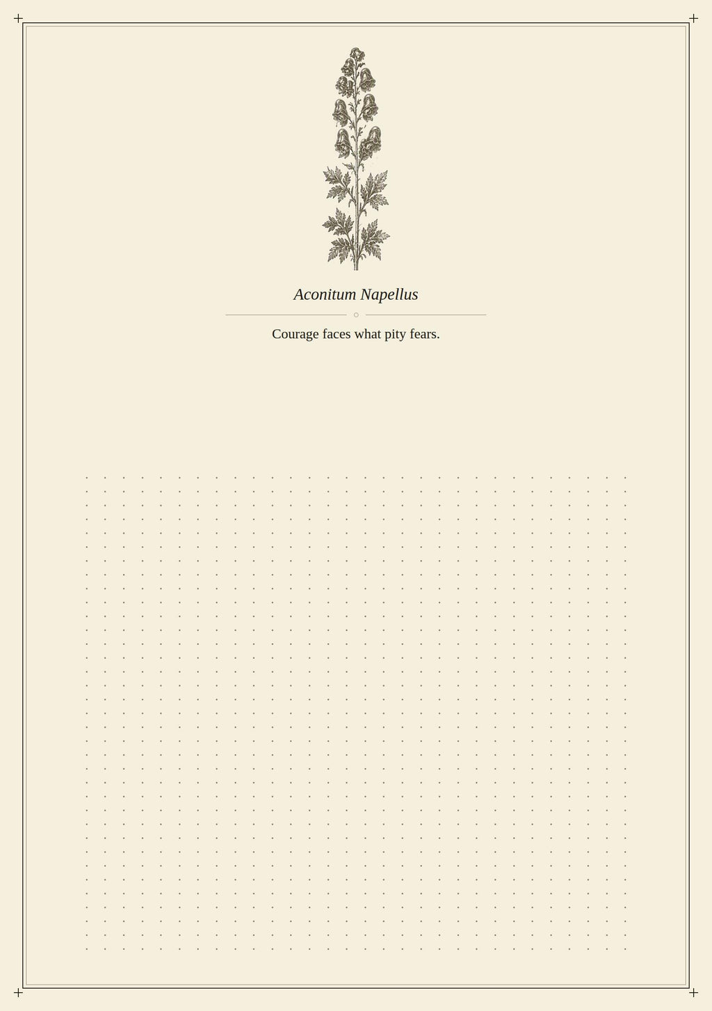The Poison Garden - Grimoire of Forbidden Botanicals | Dark Academia Printable | Toxic Plants Journal Pages | Witchy Dividers
