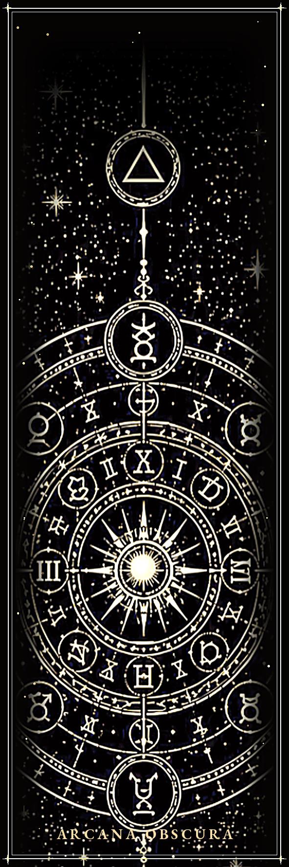 Gothic Tarot Bookmarks Printable | Arcana Obscura | Dark Academia Witchy Bookmarks | Digital Download Print & Cut