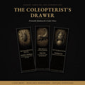 The Coleopterist's Drawer Printable Bookmarks | Dark Academia Gothic Bookmark Set | Beetle Digital Download