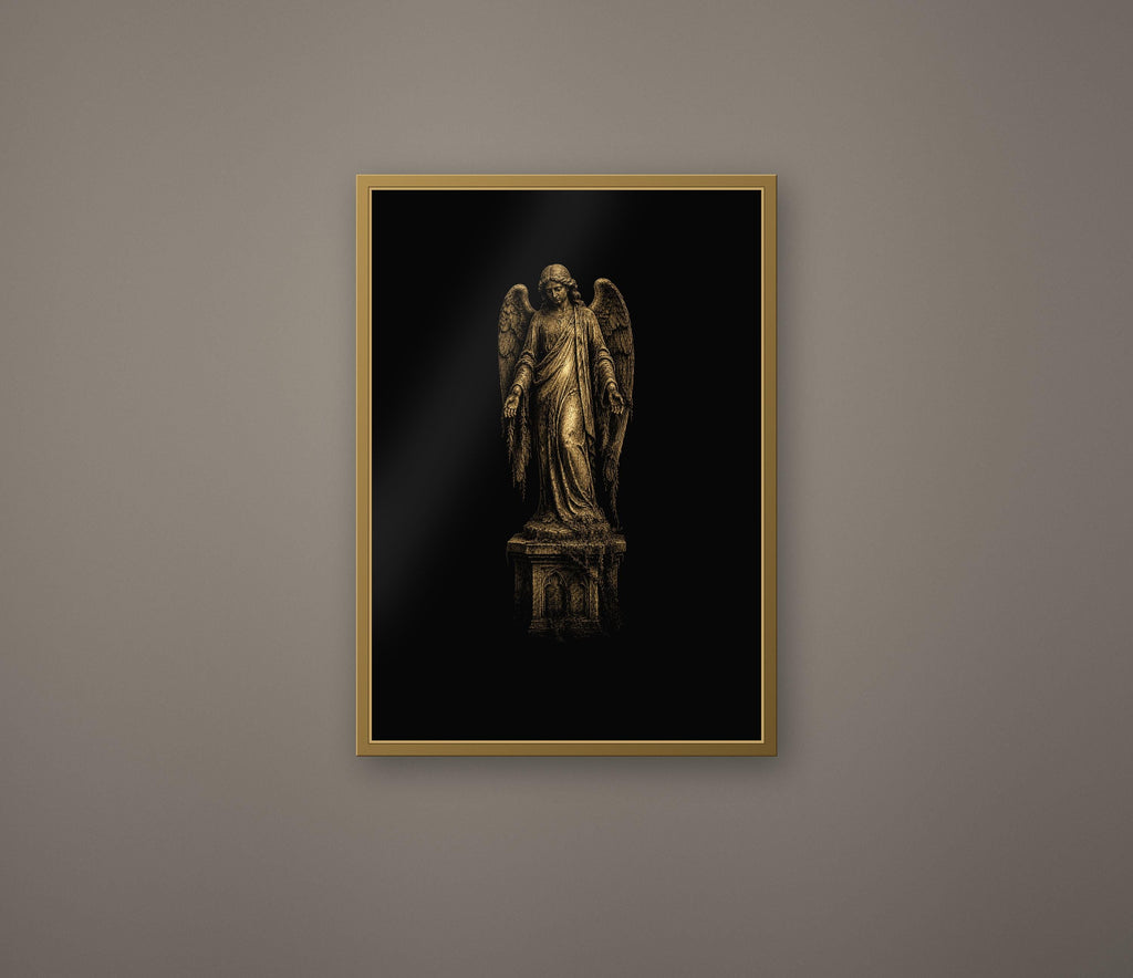 The Submerged Chapel — Gothic Wall Art Collection | Digital Download