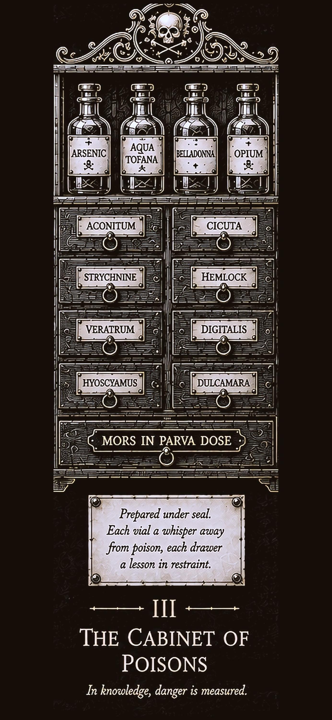 Apothecary Cabinet Phone Wallpaper Bundle | Dark Academia Lock Screen (Digital Download)