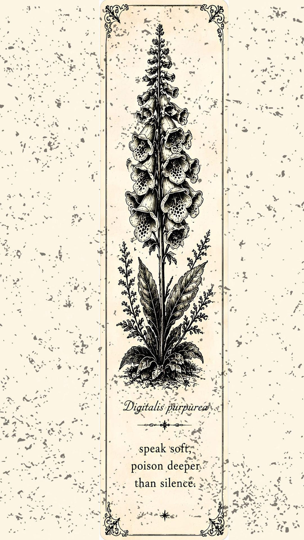 Poison Garden Phone Wallpaper | Toxic Botanical Witchy Aesthetic | Dark Academia Lock Screen | Herbalism Gift Digital Download