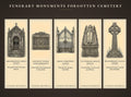Funerary Monuments Printable Bookmarks | Dark Academia Gothic | Cemetery Reader Gift | Occult Stationery | Digital Download