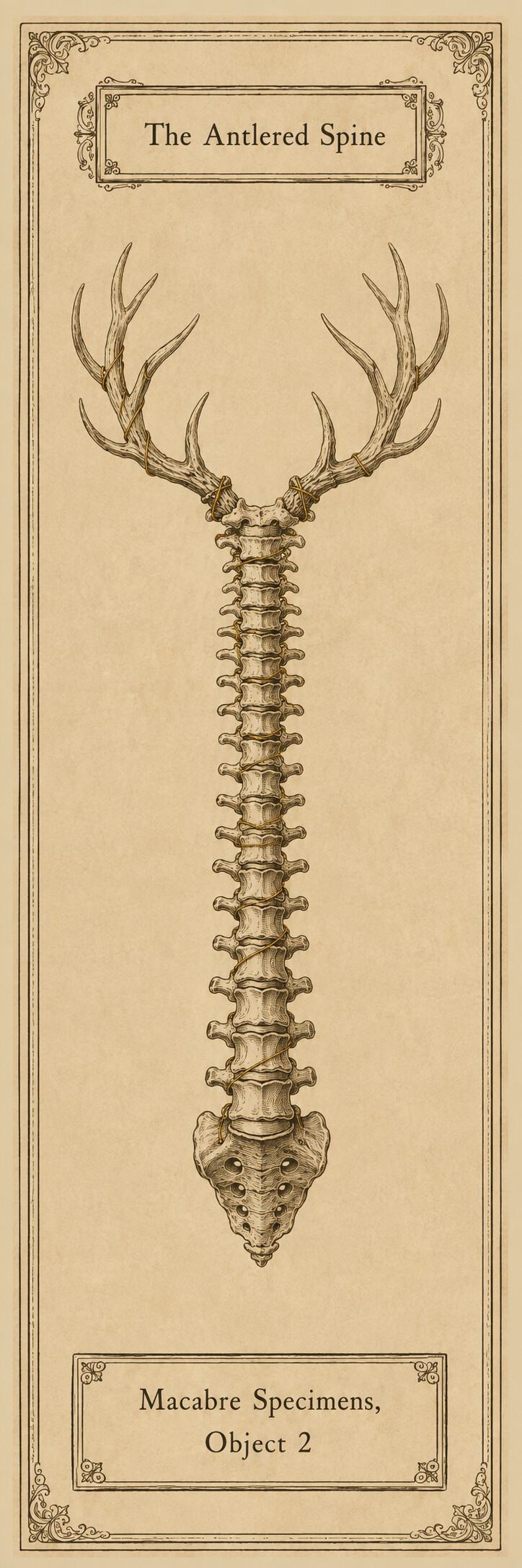Macabre Specimens Printable Bookmark Set | Gothic Memento Mori Specimen | Instant Digital Download | Book Lover Gift