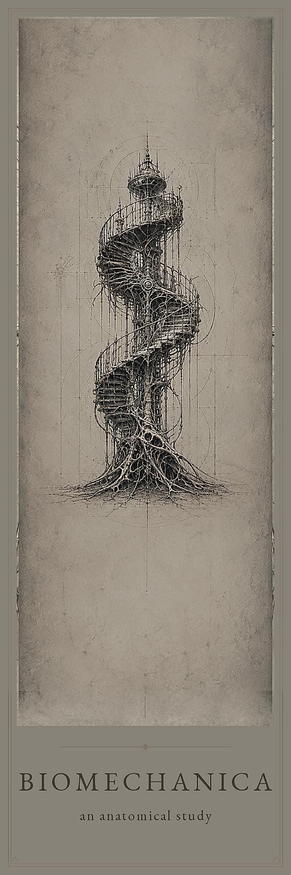 Towers & Spires Dark Academia Gothic Bookmark Set | Biomechanical Anatomy Art | Magnetic or Standard Page Marker | Dark Fantasy Reading Gift