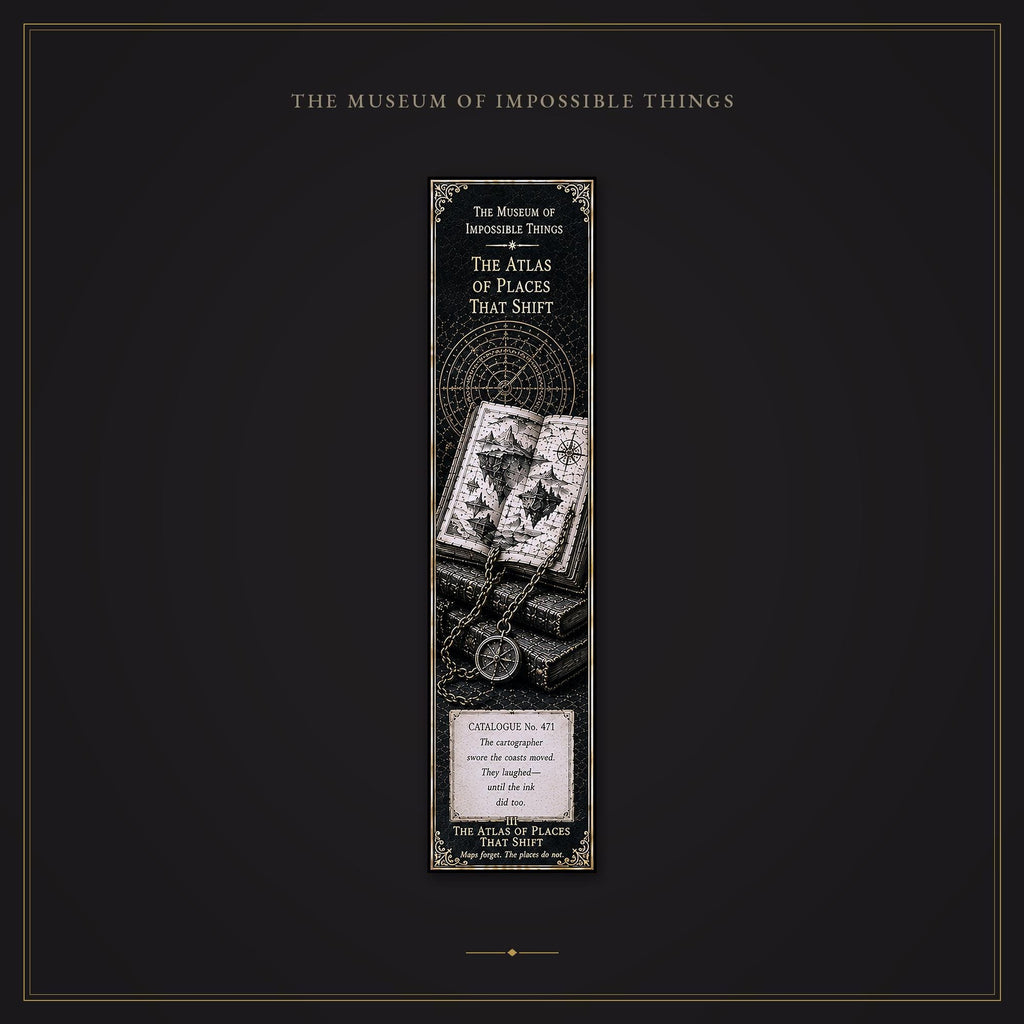 The Bones That Sang at Midnight Bookmark | Dark Academia Set of 5 | Standard or Magnetic | Gothic Cabinet of Curiosities