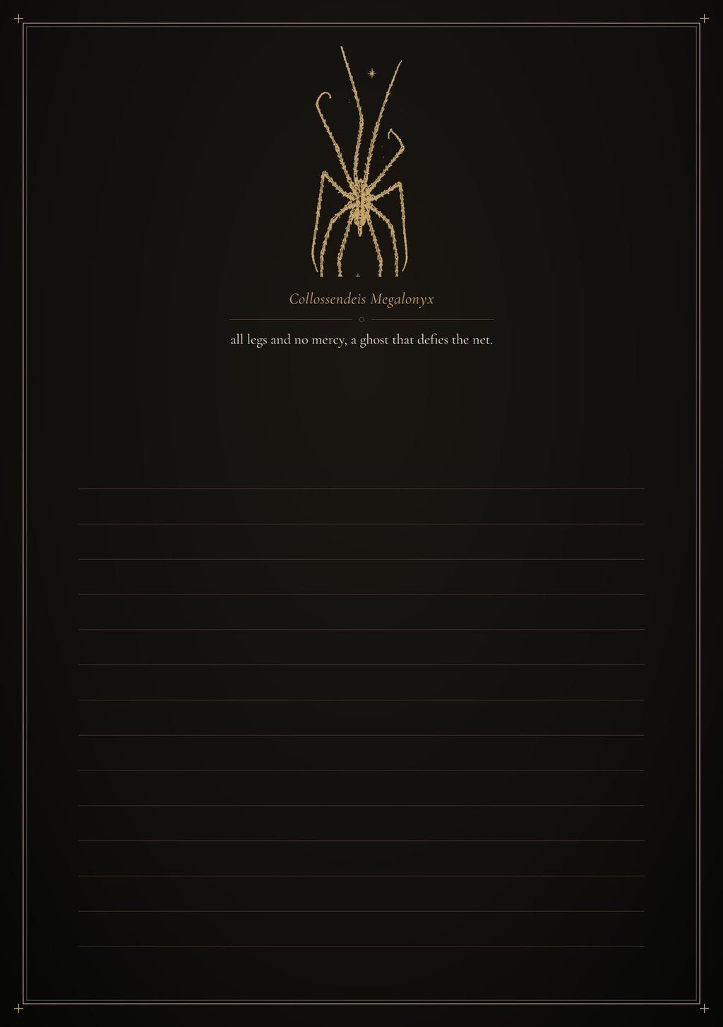 The Abyssal Bestiary Journal Pages | Deep Sea Creature Printable Journal | Dark Academia Gothic Grimoire | Digital Download A4 & Letter