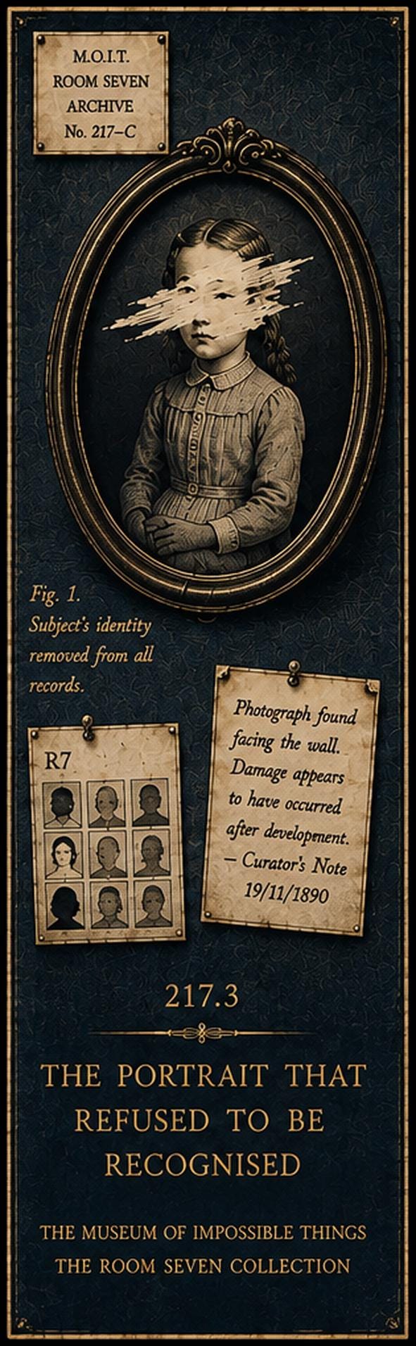 The Room Seven Collection Dark Academia Bookmarks | Gothic Cabinet of Curiosities | Printable, Museum Inspired Art