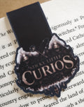 Collected from Shadow & Time - Magnetic Raven Quill Key Bookmark | Gothic Page Marker | Dark Academia Gift