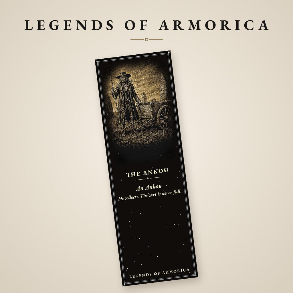 Legends of Armorica Printable Bookmarks | Dark Academia Gothic | Breton Folklore Digital Download | Occult Stationery Gift