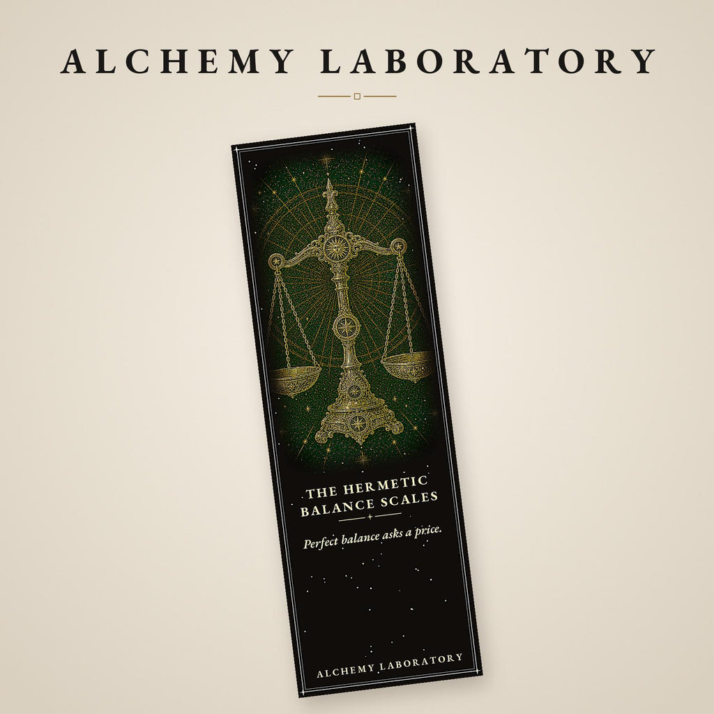 Alchemy Laboratory Printable Bookmarks, Dark Academia Gothic | Transmutation Art | Occult Stationery | Digital Download for Readers