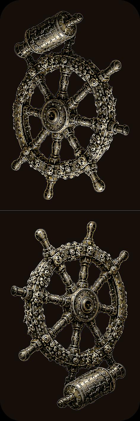 The Shipwreck Relics Bookmark | Dark Academia Set of 5 | Standard or Magnetic | Gothic Cabinet of Curiosities