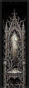 Arcana Obscura Bookmark | Dark Academia Tarot Bookmark | Standard or Magnetic Page Marker