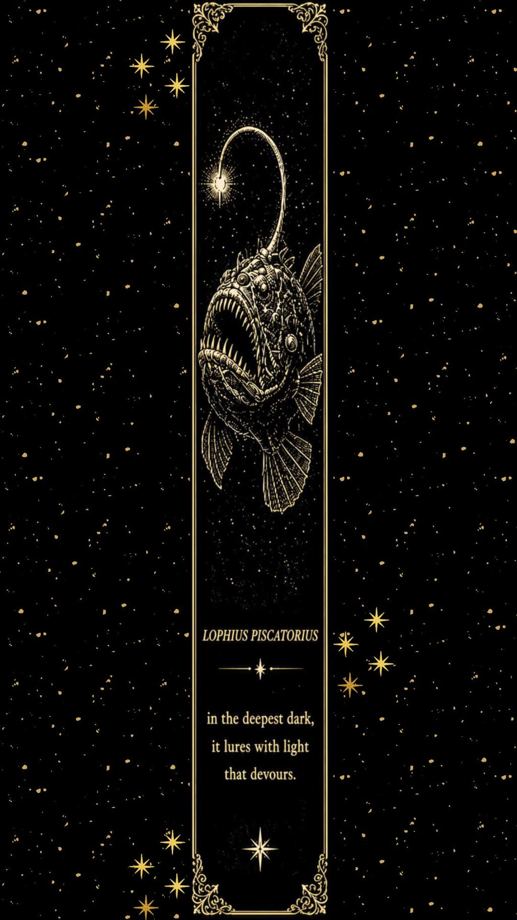 Gothic Phone Wallpaper Bundle | Deep Sea Cryptid Digital Download | Dark Academia Lock Screen | Cosmic Horror Aesthetic Set